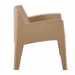 ΠΟΛΥΘΡΟΝΑ ΠΟΛΥΠΡΟΠΥΛΕΝΙΟΥ LOUNGE SLEEK HM6365.03 CAPPUCCINO 62x68x73Υεκ. - Image 4