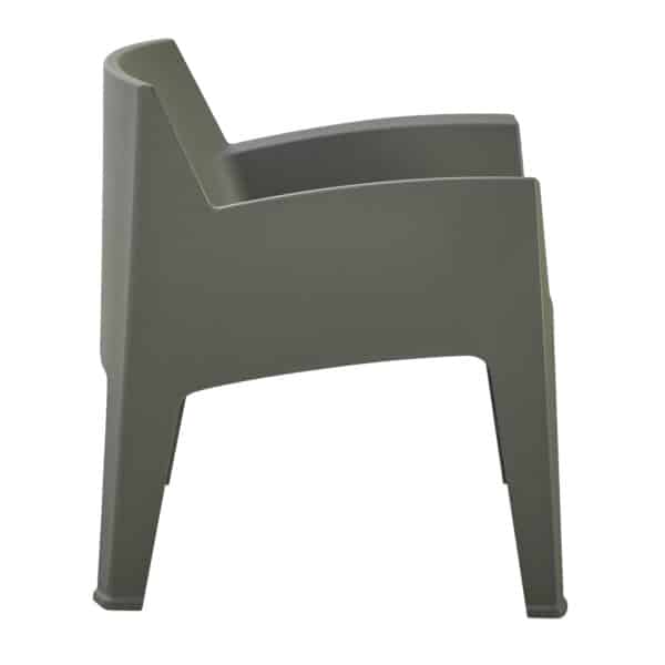 ΠΟΛΥΘΡΟΝΑ ΠΟΛΥΠΡΟΠΥΛΕΝΙΟΥ LOUNGE SLEEK HM6365.05 DARK OLIVE GREEN 62x68x73Υεκ. - Image 4