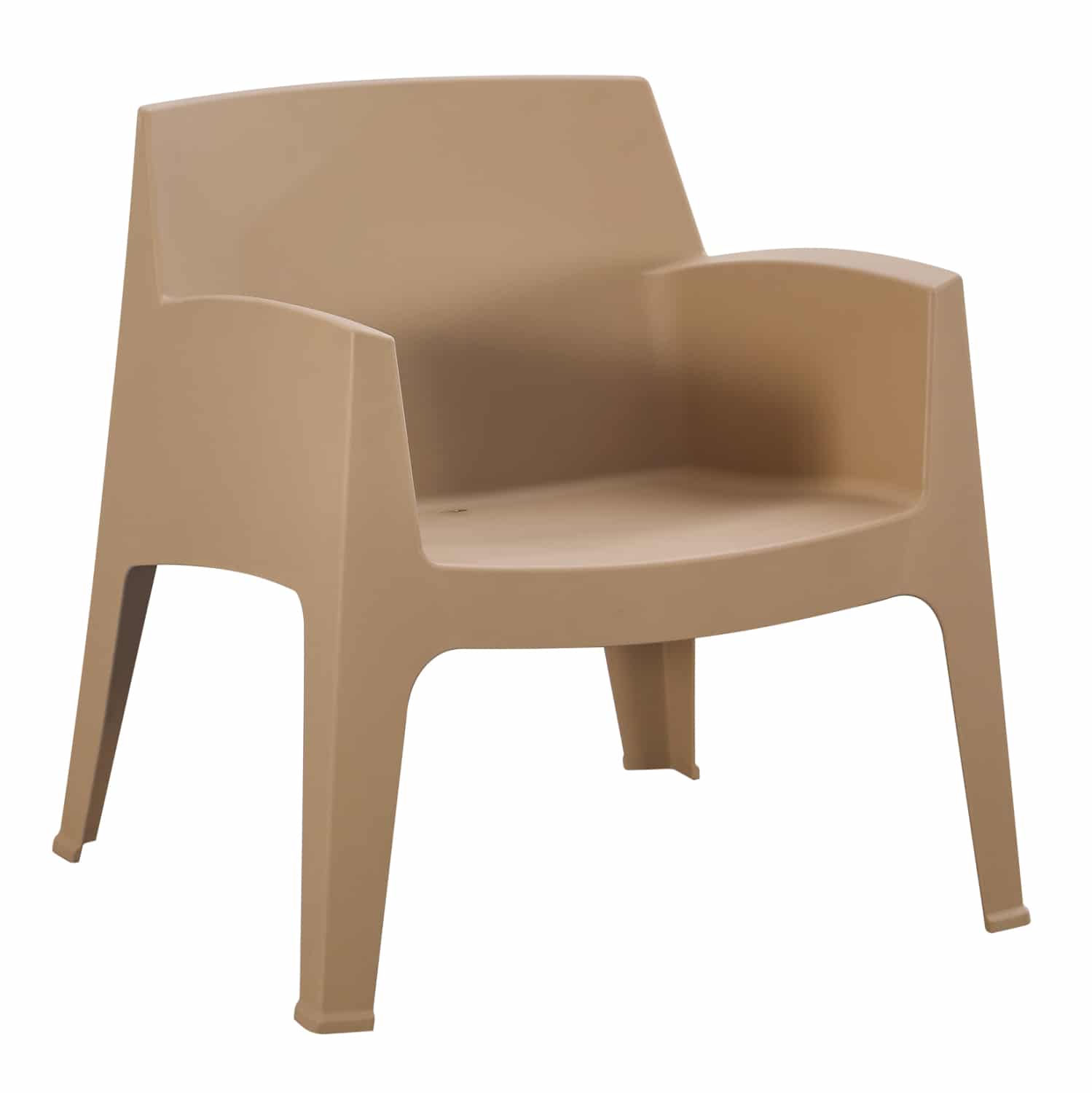 HM6365.03 ΠΟΛΥΘΡΟΝΑ ΠΟΛΥΠΡΟΠΥΛΕΝΙΟΥ LOUNGE SLEEK HM6365.03 CAPPUCCINO 62x68x73Υεκ. - Image 1