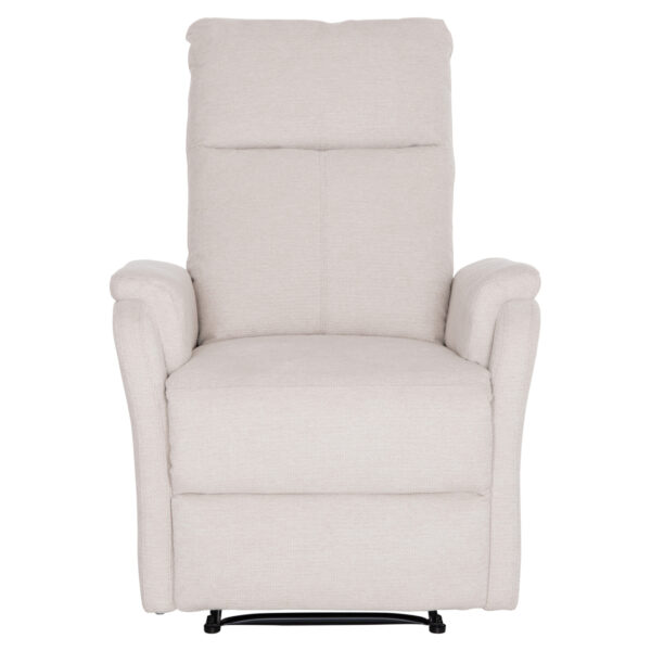 ΠΟΛΥΘΡΟΝΑ RELAX ΜΕ ΗΛΕΚΤΡΙΚΗ ΑΝΑΚΛΙΣΗ SYNTHIA HM3309.01 ΜΠΕΖ ΥΦΑΣΜΑ 75x86x100Yεκ - Image 3
