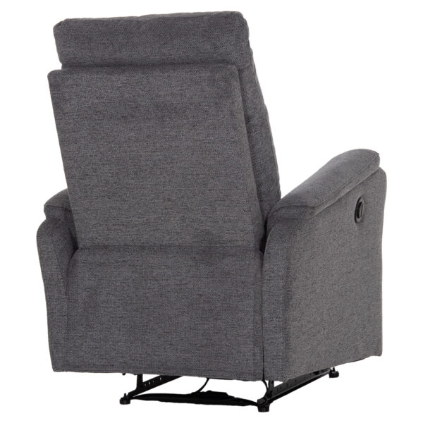 ΠΟΛΥΘΡΟΝΑ RELAX ΜΕ ΗΛΕΚΤΡΙΚΗ ΑΝΑΚΛΙΣΗ SYNTHIA HM3309.03 ΓΚΡΙ ΥΦΑΣΜΑ 75x86x100Yεκ - Image 5