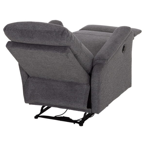 ΠΟΛΥΘΡΟΝΑ RELAX ΜΕ ΗΛΕΚΤΡΙΚΗ ΑΝΑΚΛΙΣΗ SYNTHIA HM3309.03 ΓΚΡΙ ΥΦΑΣΜΑ 75x86x100Yεκ - Image 6