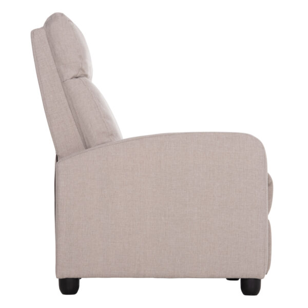 ΠΟΛΥΘΡΟΝΑ ΣΑΛΟΝΙΟΥ RELAX DROSEN HM3299.03 ΜΠΕΖ ΥΦΑΣΜΑ 68x80x93Υεκ - Image 4