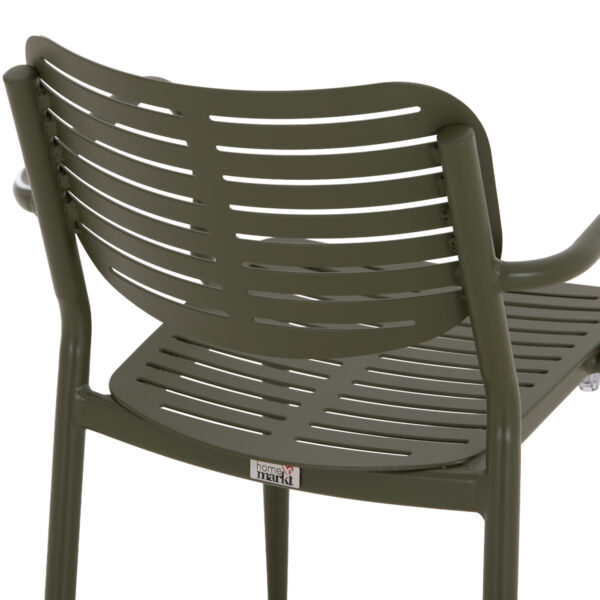 ΣΕΤ ΤΡΑΠΕΖΑΡΙΑΣ ΕΞ.ΧΩΡΟΥ 5ΤΜΧ HILLIARD HM10998.07 OLIVE GREEN ΑΛΟΥΜΙΝΙΟ-POLYWOOD - Image 5