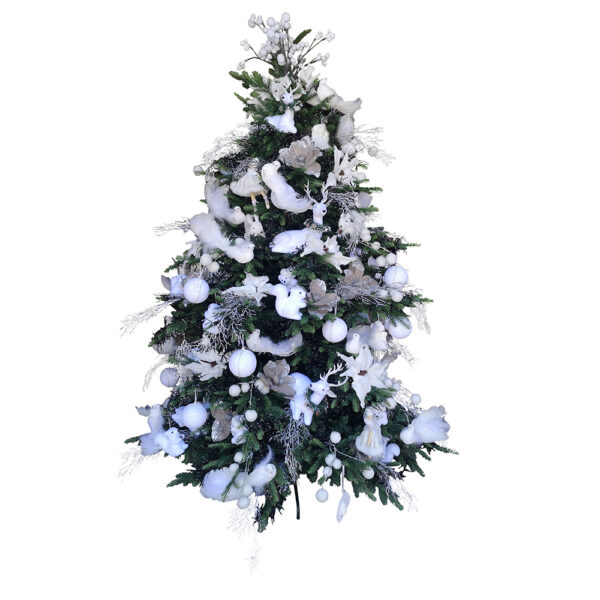GARDIS ΧΡΙΣΤΟΥΓΕΝΝΙΑΤΙΚΟ ΔΕΝΤΡΟ 142x142x210cm PVC ΠΡΑΣΙΝΟ 019803 - Image 2