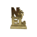 NOEL ΧΡΙΣΤΟΥΓΕΝΝΙΑΤΙΚΟ ΔΙΑΚΟΣΜΗΤΙΚΟ 16x5x20cm POLYRESIN ΧΡΥΣΟ 023206