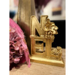 NOEL ΧΡΙΣΤΟΥΓΕΝΝΙΑΤΙΚΟ ΔΙΑΚΟΣΜΗΤΙΚΟ 16x5x20cm POLYRESIN ΧΡΥΣΟ 023206 - Image 2