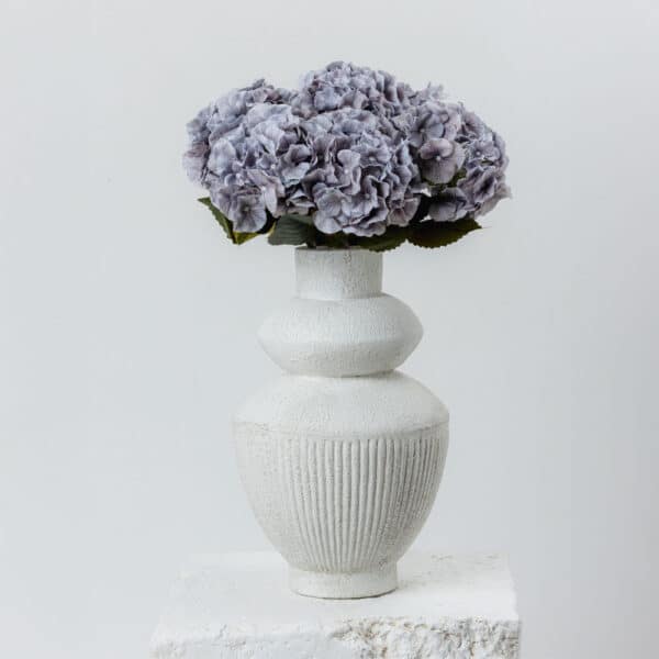 HYDRANGEA ΛΟΥΛΟΥΔΙ ΤΕΧΝΗΤΟ 52cm POLYESTER ΓΚΡΙ ΠΡΑΣΙΝΟ 030872 - Image 2