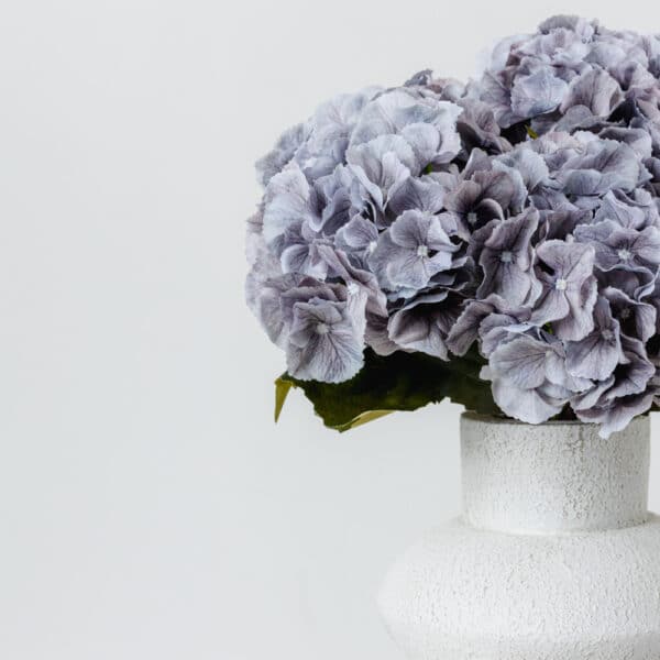 HYDRANGEA ΛΟΥΛΟΥΔΙ ΤΕΧΝΗΤΟ 52cm POLYESTER ΓΚΡΙ ΠΡΑΣΙΝΟ 030872 - Image 5