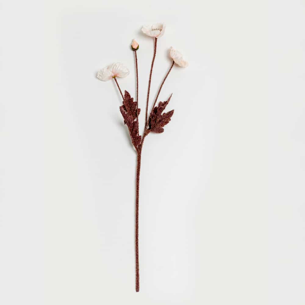 030893-0LUhY-first-_1 POPPY ΛΟΥΛΟΥΔΙ ΤΕΧΝΗΤΟ 60cm POLYESTER ΜΠΕΖ ΠΡΑΣΙΝΟ 030893 - Image 1