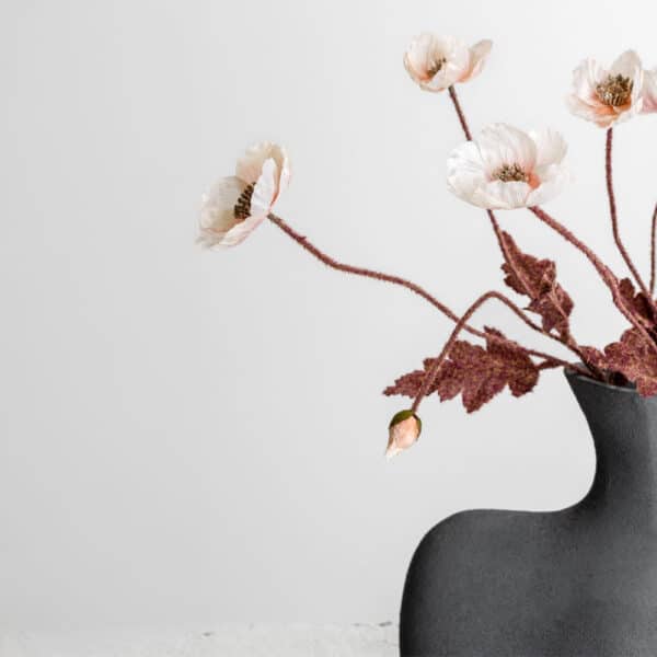 POPPY ΛΟΥΛΟΥΔΙ ΤΕΧΝΗΤΟ 60cm POLYESTER ΜΠΕΖ ΠΡΑΣΙΝΟ 030893 - Image 2