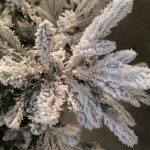IMPERIAL EVERGREEN ΧΡΙΣΤΟΥΓΕΝΝΙΑΤΙΚΟ ΔΕΝΤΡΟ ΧΙΟΝΙΣΜΕΝΟ 125x125x180cm PE/PVC ΠΡΑΣΙΝΟ ΛΕΥΚΟ 035253 - Image 2
