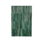 AURORA ΧΑΛΙ ΣΑΛΟΝΙΟΥ 160x240cm ΔΕΡΜΑ ΠΡΑΣΙΝΟ ΜΑΛΛΙΝΟ 035362