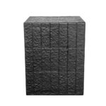 SQUARE SIDE TABLE ΜΑΥΡΟ 36x36x46cm 04-1097 - Image 2