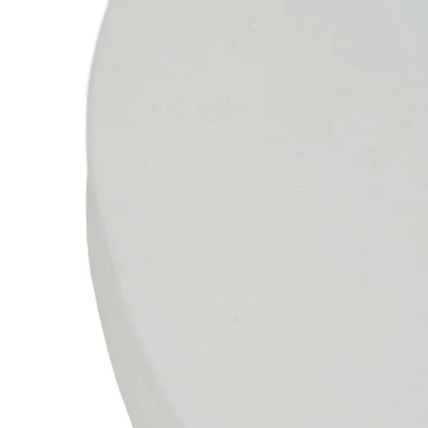 MYKONOS COFFEE TABLE ΛΕΥΚΟ ΜΑΥΡΟ 90x90x39cm 04-1098 - Image 3