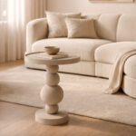 ASTRA SIDE TABLE ΜΠΕΖ 36.5x36.5x55cm 04-1415 - Image 2