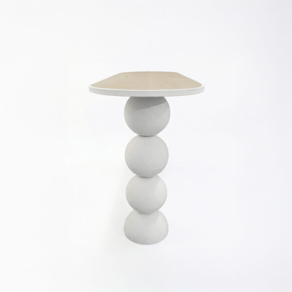 PERLA ΚΟΝΣΟΛΑ OFF WHITE 150x45x76cm 07-0027 - Image 5