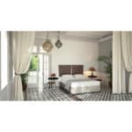 INTERNO ΒΑΣΗ ΜΕ ΑΠΟΘΗΚ.ΧΩΡΟ 160x200cm ΓΚΡΙ ΚΑΦΕ 20-914 200x160x34cm 09-2108 - Image 2