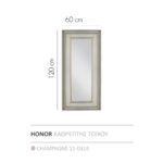 HONOR ΚΑΘΡΕΠΤΗΣ CHAMPAGNE 60x120cm 11-0319 - Image 2
