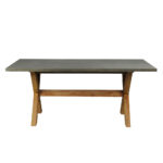 CALDERA ΤΡΑΠΕΖΙ CEMENT 180x90x74.5cm 22-0271 - Image 2