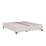 HANG BOX ΒΑΣΗ 160x200cm OFF WHITE 16-950 200x160x34cm 40-0065
