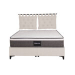 HANG BOX ΒΑΣΗ 160x200cm OFF WHITE 16-950 200x160x34cm 40-0065 - Image 3
