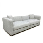 ALBA ΚΑΝΑΠΕΣ 3ΘΕΣΙΟΣ OFF WHITE 256x88x70cm 70-0440