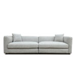 ALBA ΚΑΝΑΠΕΣ 3ΘΕΣΙΟΣ OFF WHITE 256x88x70cm 70-0440 - Image 3