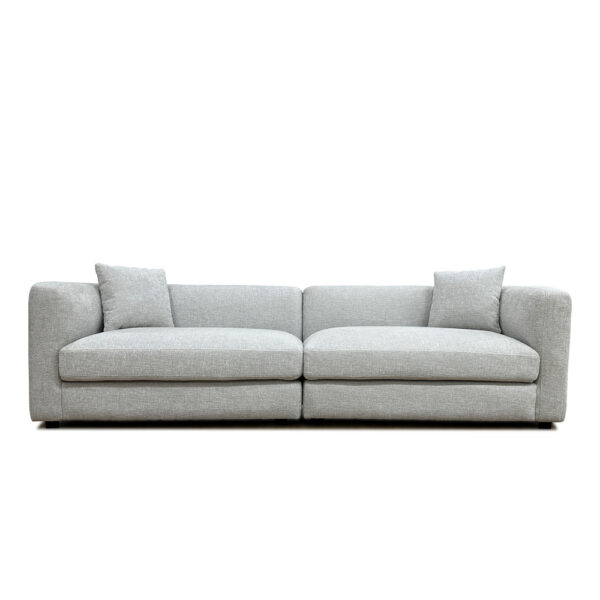 ALBA ΚΑΝΑΠΕΣ 3ΘΕΣΙΟΣ OFF WHITE 256x88x70cm 70-0440 - Image 3