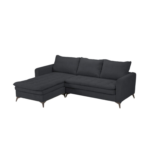 SCANDALO ΚΑΝΑΠΕΣ ΓΩΝΙΑ ΑΝΑΣΤΡΕΨΙΜΗ ΑΝΘΡΑΚΙ ASTI 15 265x188x99cm 71-0392 - Image 4