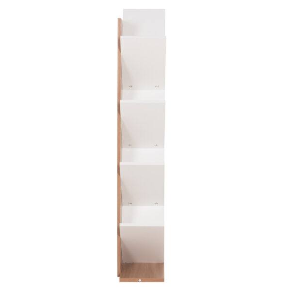 ΒΙΒΛΙΟΘΗΚΗ LIANA HM9028.14 ΜΕΛΑΜΙΝΗ SONAMA/ΛΕΥΚΟ 46x22x128,5Yεκ. - Image 5