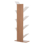 ΒΙΒΛΙΟΘΗΚΗ LIANA HM9028.14 ΜΕΛΑΜΙΝΗ SONAMA/ΛΕΥΚΟ 46x22x128,5Yεκ. - Image 6