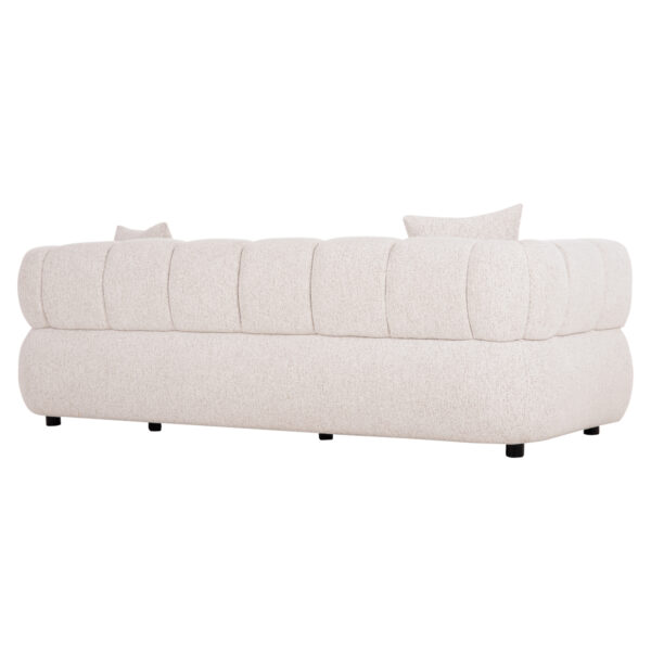 ΚΑΝΑΠΕΣ 3-ΘΕΣΙΟΣ NORIKA HM3331.02 ΕΚΡΟΥ ΥΦΑΣΜΑ 220x88x85Υεκ. - Image 5