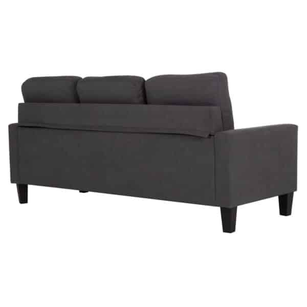 ΚΑΝΑΠΕΣ ΓΩΝΙΑ ΑΝΑΣΤΡΕΨΙΜΗ MEGGY HM3297.11 ΓΚΡΙ ΥΦΑΣΜΑ 184.5x75-129x86Yεκ. - Image 5