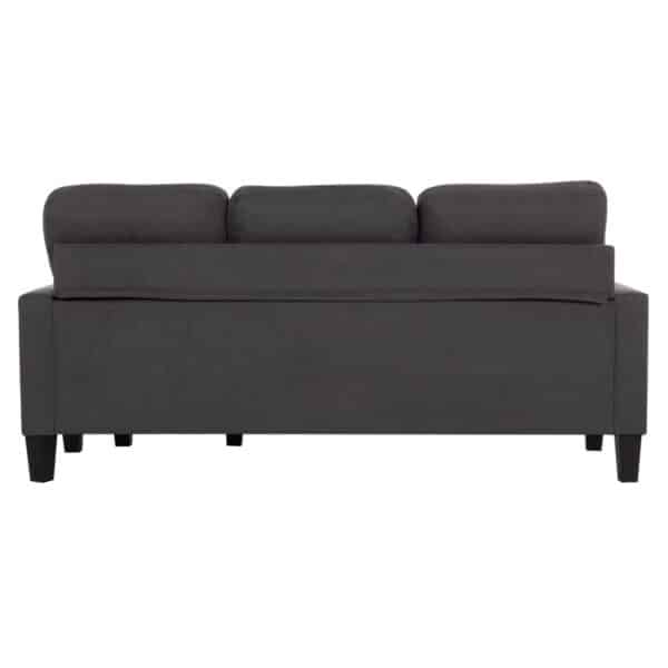 ΚΑΝΑΠΕΣ ΓΩΝΙΑ ΑΝΑΣΤΡΕΨΙΜΗ MEGGY HM3297.11 ΓΚΡΙ ΥΦΑΣΜΑ 184.5x75-129x86Yεκ. - Image 6