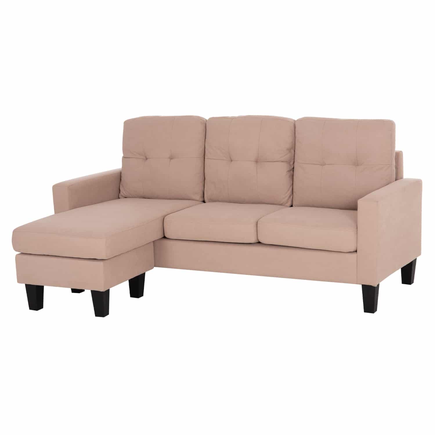 HM3297.13 ΚΑΝΑΠΕΣ ΓΩΝΙΑ ΑΝΑΣΤΡΕΨΙΜΗ MEGGY HM3297.13 ΜΠΕΖ ΥΦΑΣΜΑ 184.5x75-129x86Yεκ. - Image 1