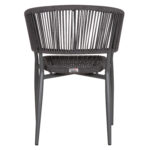 ΠΟΛΥΘΡΟΝΑ ΑΛΟΥΜΙΝΙΟΥ EULO HM5783.21 ΓΚΡΙ-ΤWISTED RATTAN ΓΚΡΙ 57x63x77Υεκ. - Image 6