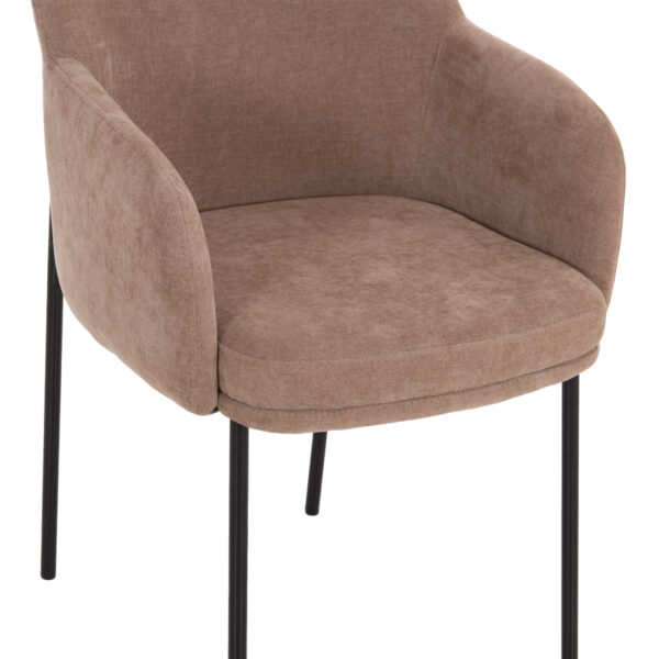 ΣΕΤ ΤΡΑΠΕΖΑΡΙΑΣ 5ΤΜΧ ΕΠΕΚΤΕΙΝΟΜΕΝΟ VERLO HM12106.03 MDF--ΥΦΑΣΜΑ TAUPE - Image 6