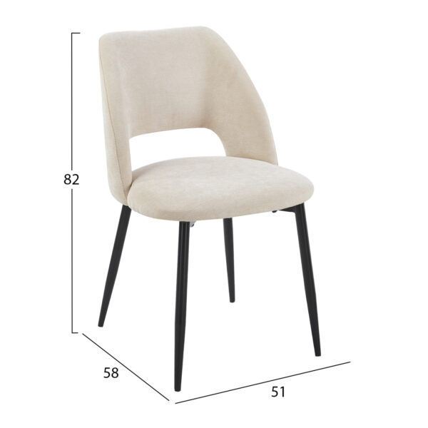 ΣΕΤ ΤΡΑΠΕΖΑΡΙΑΣ 5ΤΜΧ WALDEN HM11392 ΚΕΡΑΜΙΚΟ TOP ΤΡΑΒΕΡΤΙΝΑ--ΚΑΡΕΚΛΕΣ ΥΦΑΣΜΑ ΜΠΕΖ - Image 3