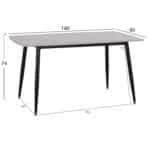 ΣΕΤ ΤΡΑΠΕΖΑΡΙΑΣ 5ΤΜΧ RAVEN HM12116.01 ΚΕΡΑΜΙΚΟ TOP ΓΚΡΙ ΜΑΡΜΑΡΟ--ΓΚΡΙ ΒΕΛΟΥΔΟ - Image 2