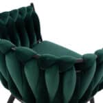 ΣΕΤ ΤΡΑΠΕΖΑΡΙΑΣ 5ΤΜΧ JOLIE HM12123.01 MDF TOP ΣΕ ΦΥΣΙΚΟ--ΚΥΠΑΡΙΣΣΙ ΒΕΛΟΥΔΟ - Image 6