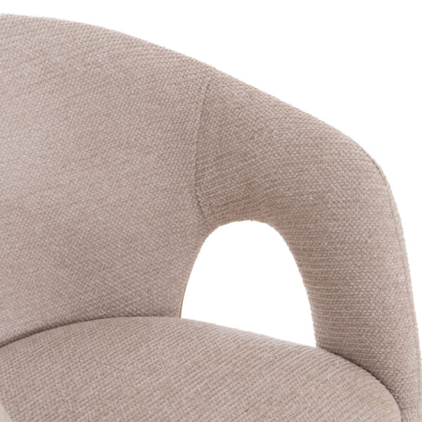 ΣΕΤ ΤΡΑΠΕΖΑΡΙΑΣ 7ΤΜΧ ΕΠΕΚΤΕΙΝΟΜΕΝΟ CORNEL HM12107.02 MDF--ΥΦΑΣΜΑ ΜΠΕΖ - Image 6