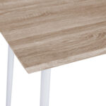 ΣΕΤ ΤΡΑΠΕΖΑΡΙΑΣ ΕΣ.ΧΩΡΟΥ 5ΤΜΧ PALOMA HM11389 ΛΕΥΚΟ-SONAMA MDF TOP - Image 6