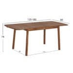ΣΕΤ ΤΡΑΠΕΖΑΡΙΑΣ ΕΞ.ΧΩΡΟΥ 5ΤΜΧ KROLL HM10981 ΞΥΛΟ ΑΚΑΚΙΑΣ ΣΕ ΦΥΣΙΚΟ--ΜΑΞΙΛΑΡΙΑ ΜΠΕΖ - Image 2