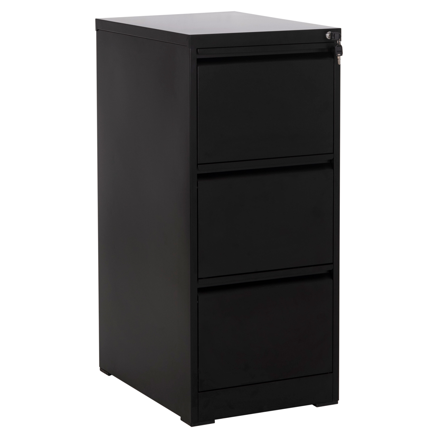 HM6636.01 ΣΥΡΤΑΡΙΕΡΑ (3) ΑΡΧΕΙΟΘΕΤΗΣΗΣ ΓΡΑΦΕΙΟΥ SIDER HM6636.01 ΜΑΥΡΟ ΜΕΤΑΛΛΟ 45.5x62x103.5Υεκ - Image 1