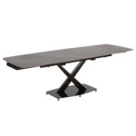 ΤΡΑΠΕΖΙ ΕΠΕΚΤΕΙΝΟΜΕΝΟ HOKU HM18410 ΚΕΡΑΜΙΚΟ TOP ΣΕ ΓΚΡΙ ΜΑΡΜΑΡΟ 165/240x90x75Υεκ.