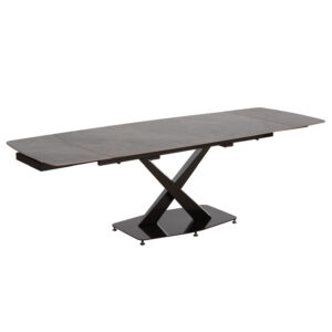 ΤΡΑΠΕΖΙ ΕΠΕΚΤΕΙΝΟΜΕΝΟ HOKU HM18410 ΚΕΡΑΜΙΚΟ TOP ΣΕ ΓΚΡΙ ΜΑΡΜΑΡΟ 165/240x90x75Υεκ.