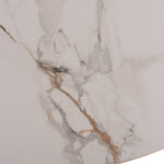 ΤΡΑΠΕΖΙ ΤΡΑΠΕΖΑΡΙΑΣ MELLOW HM18416 MDF ΠΟΔΙΑ ΣΕ ΦΥΣΙΚΟ--ΚΕΡΑΜΙΚΟ TOP 180x90x76Υεκ. - Image 5