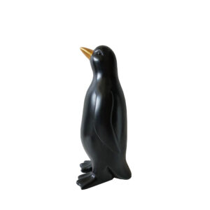 PENGUIN ΧΡΙΣΤΟΥΓΕΝΝΙΑΤΙΚΟ ΔΙΑΚΟΣΜΗΤΙΚΟ ΠΙΝΓΚΟΥΙΝΟΣ 13x13x29cm POLYRESIN ΜΑΥΡΟ ΧΡΥΣΟ 016220