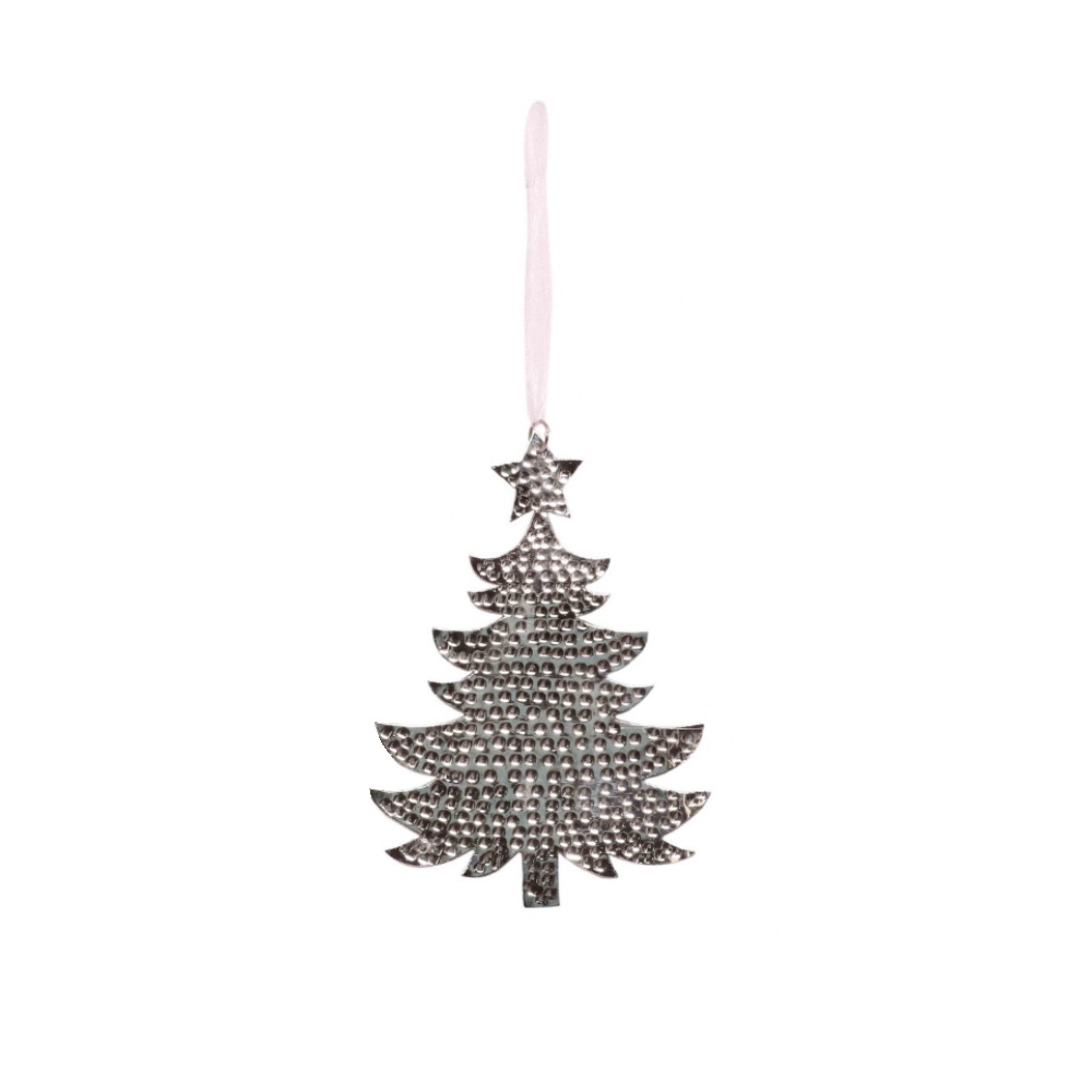 023781-CkbBO-first-_1 JOPHIE TREE ΧΡΙΣΤΟΥΓΕΝΝΙΑΤΙΚΟ ΣΤΟΛΙΔΙ ΔΕΝΤΡΟ 11x0.1x14cm ΑΛΟΥΜΙΝΙΟ ΝΙΚΕΛ 023781 - Image 1